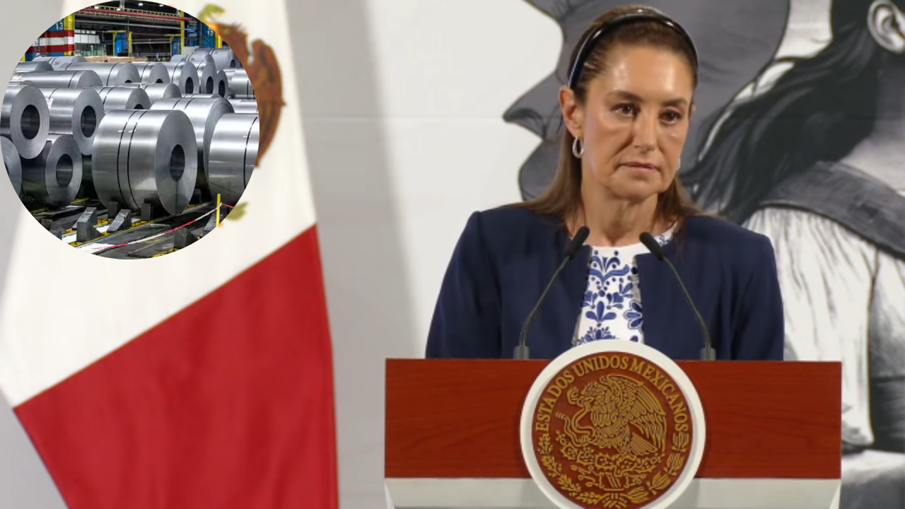 Sheinbaum se reúne con empresarios del acero tras aranceles de EU 