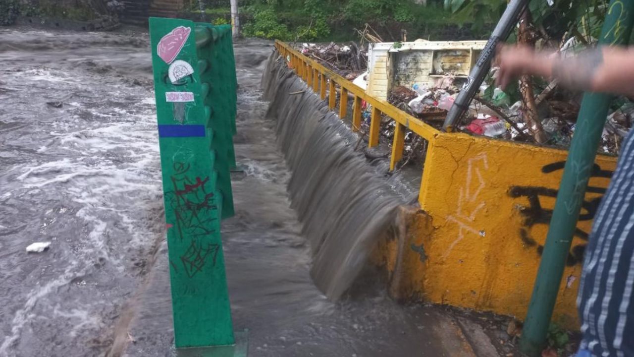 ¡Llueve en la CDMX! El domingo cayeron 38 millones de m³ de agua