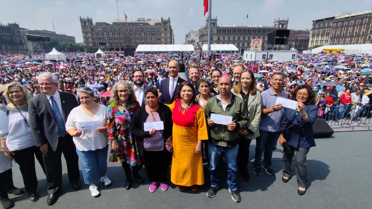 Brugada arranca programa de Ingreso Universal Ciudadano