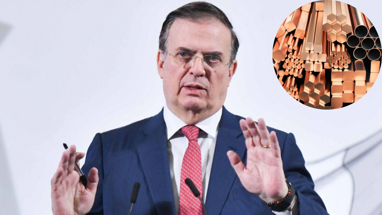 Ebrard pide claridad a EU sobre aranceles al cobre