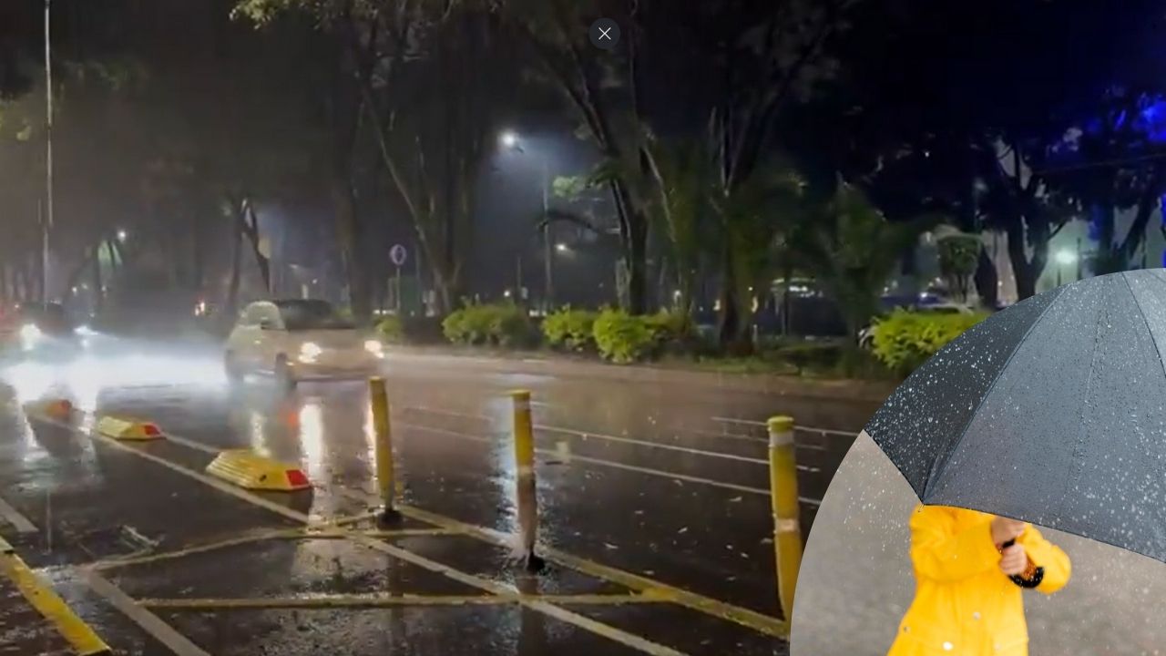 ¡Precaución! Alerta Roja por persistencia de lluvia en CDMX 