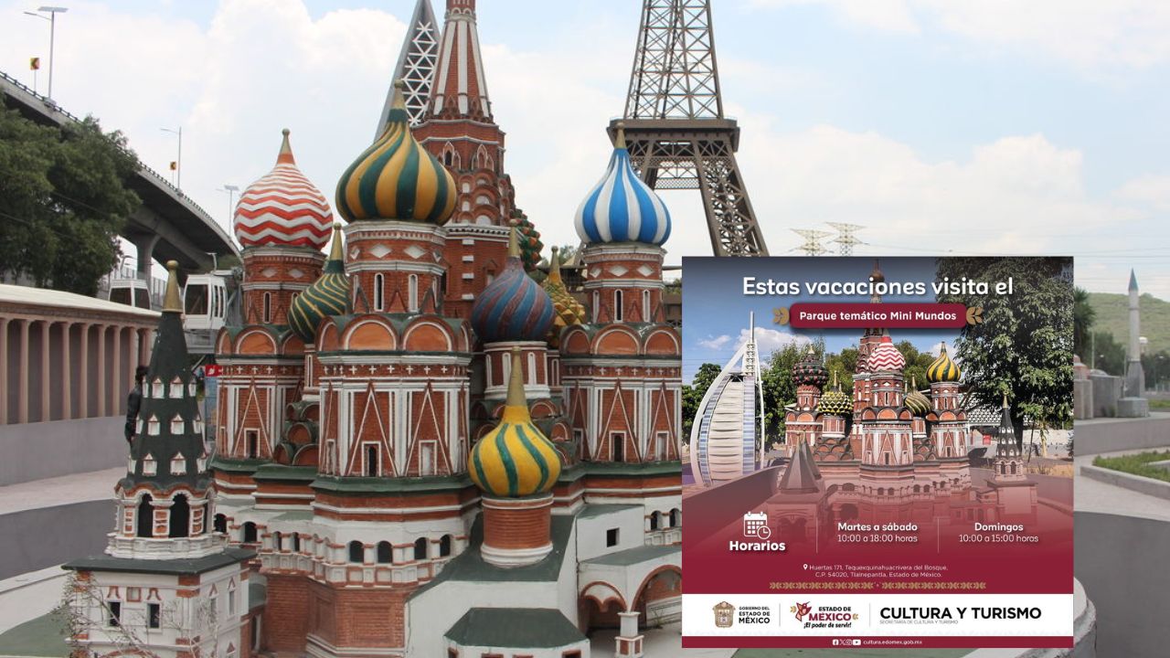 ¿Sin planes? Mini Mundos en Tlalnepantla para estas vacaciones