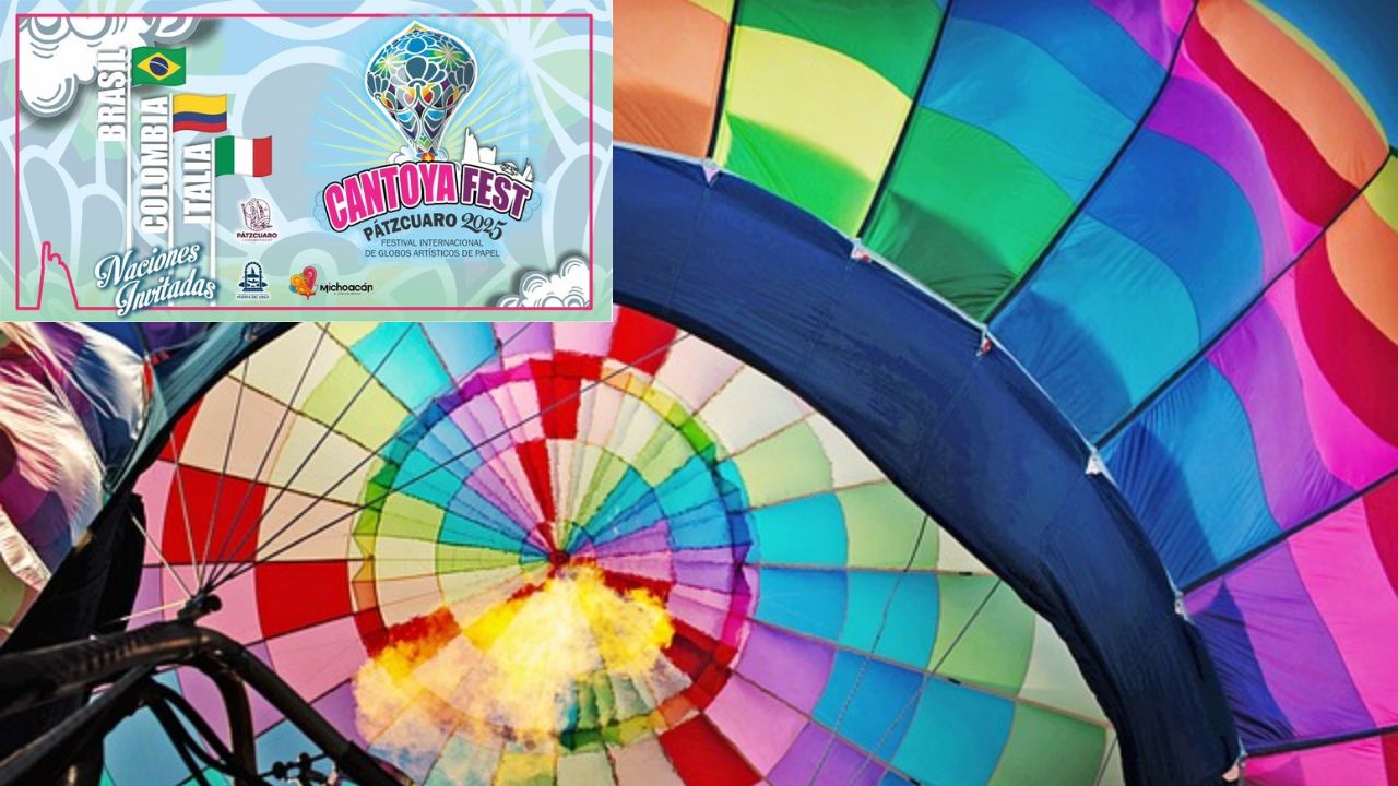 ¡Pátzcuaro se llena de luz! Llega el Cantoya Fest 2025