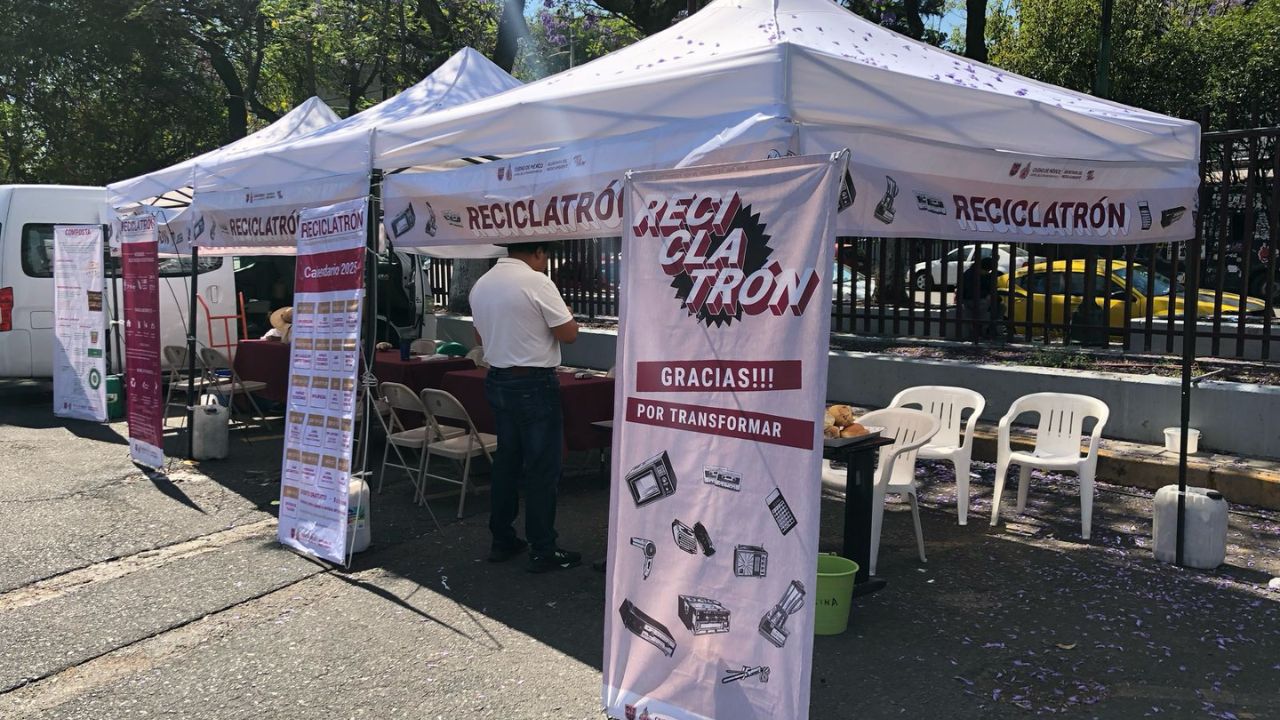 ¡Prepárate! Doble jornada del Reciclatrón en CDMX
