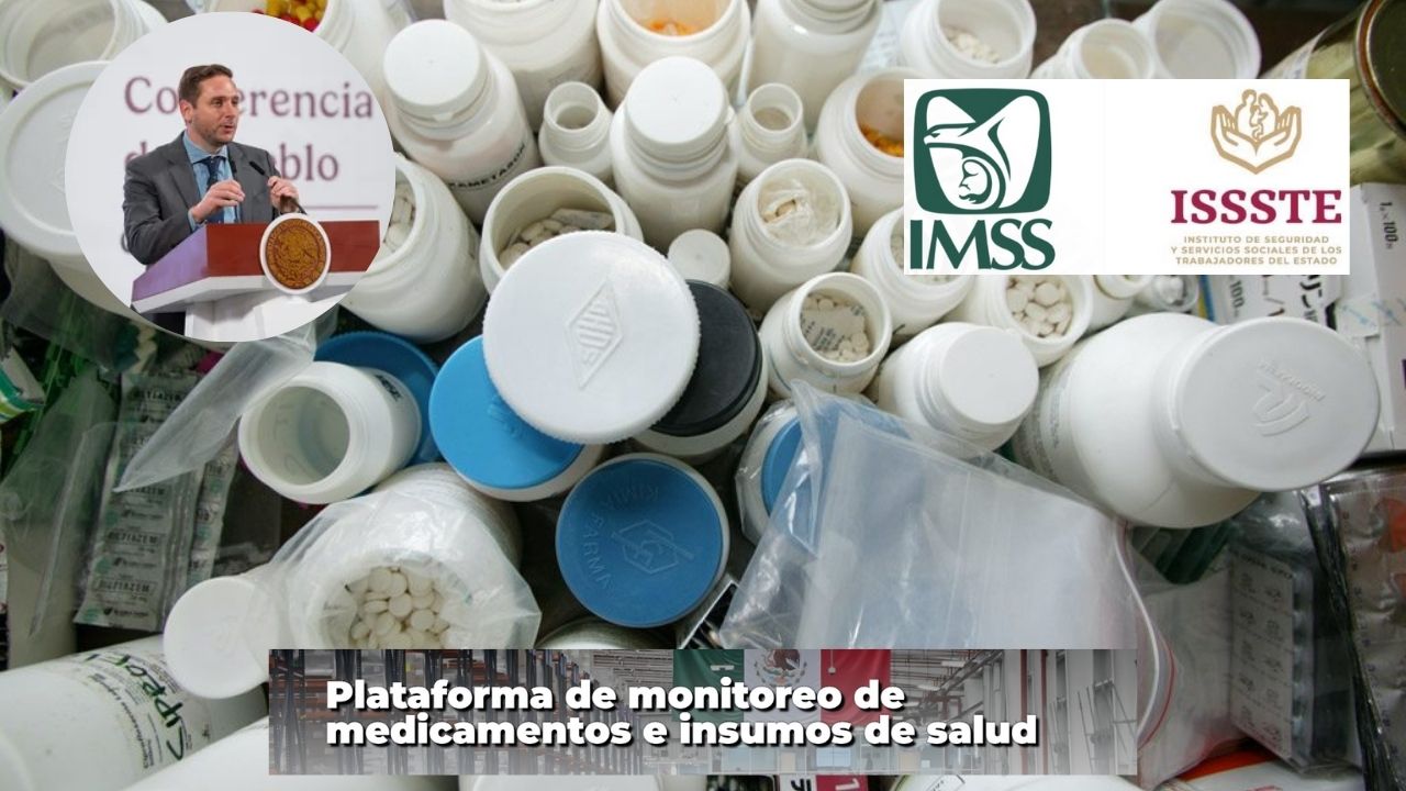 Arranca plataforma para monitorear abasto de medicamentos