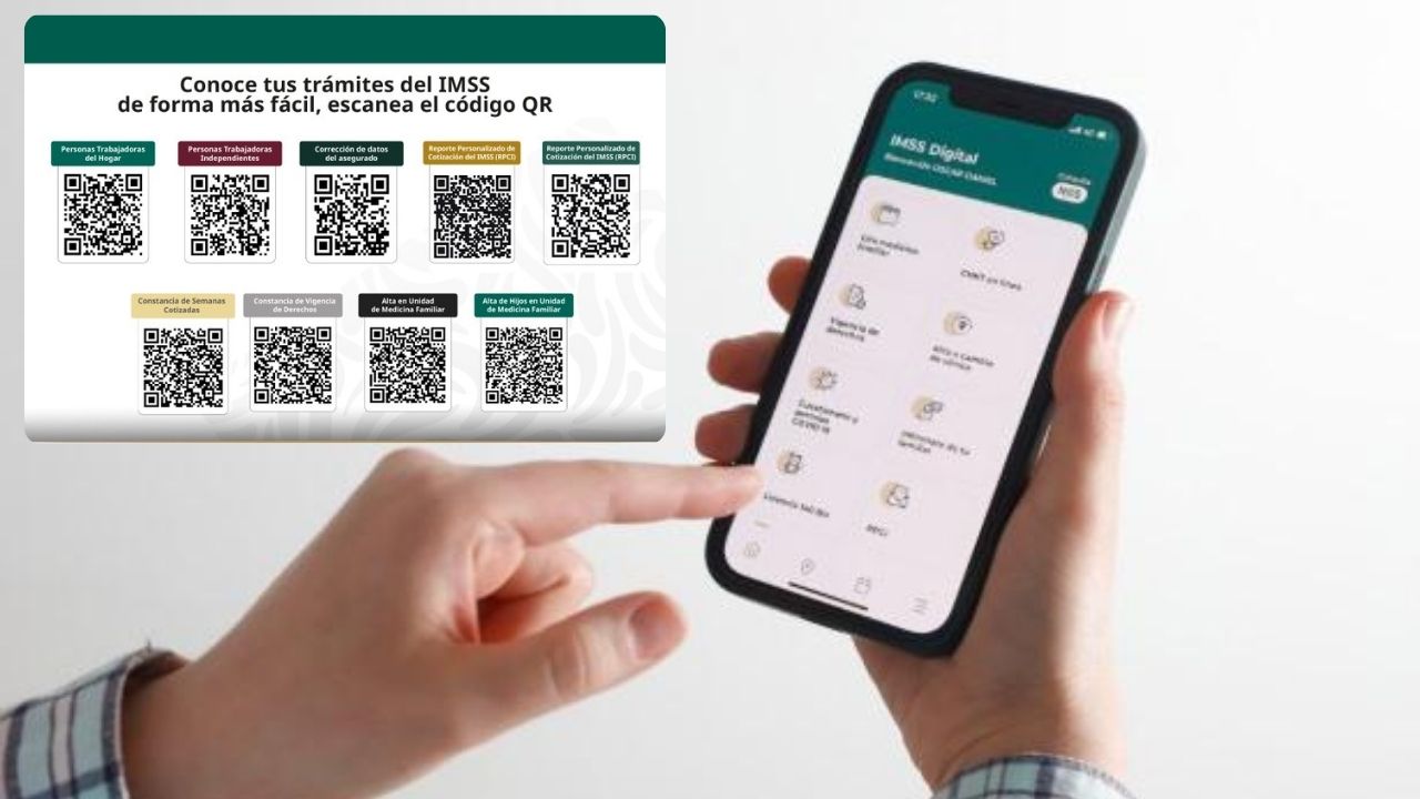 ¡Sin filas! IMSS lanza trámites vía QR para derechohabientes y patrones