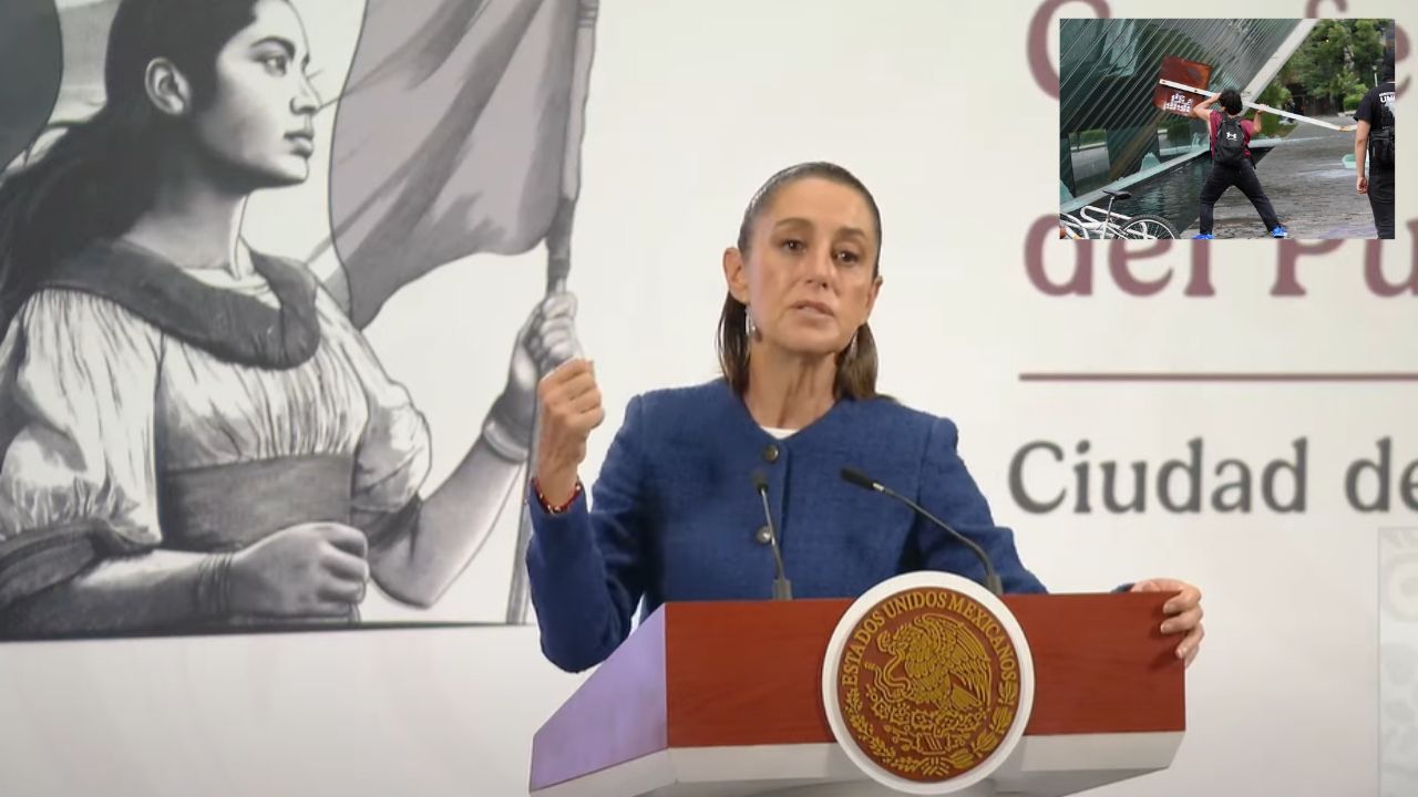 Sólo los fascistas queman libros: Sheinbaum