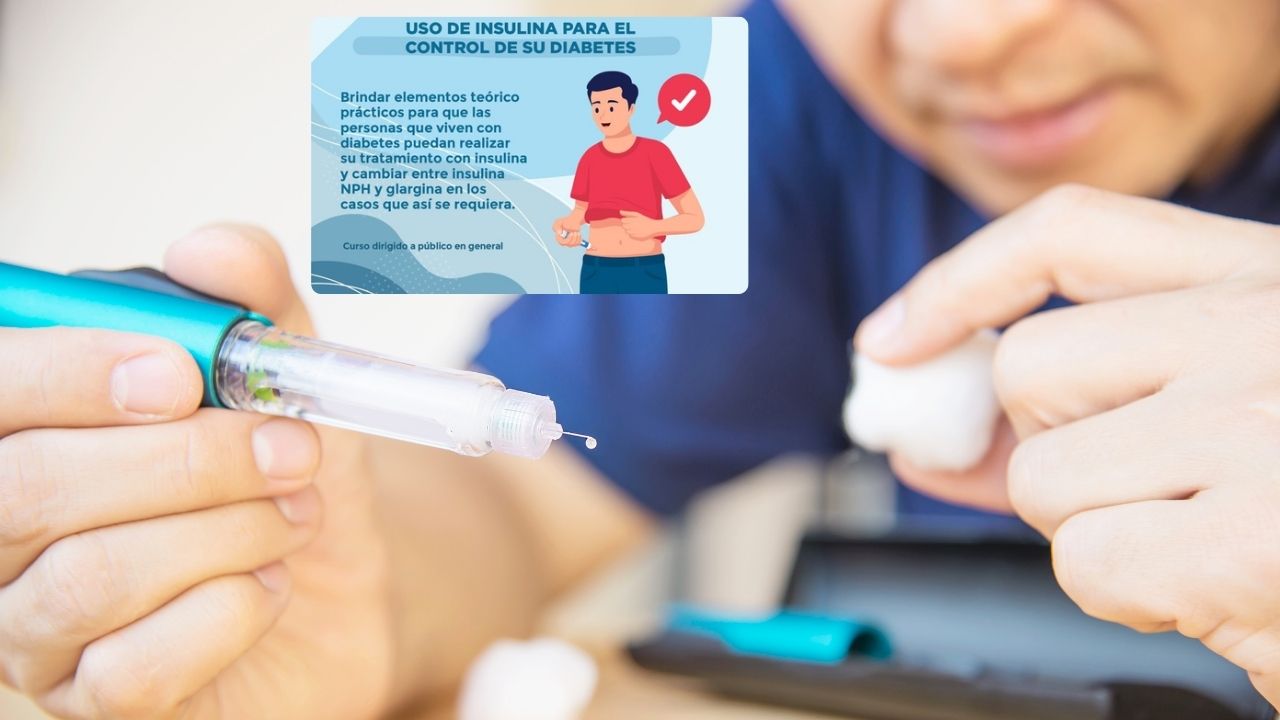 IMSS lanza curso gratuito sobre uso de insulina