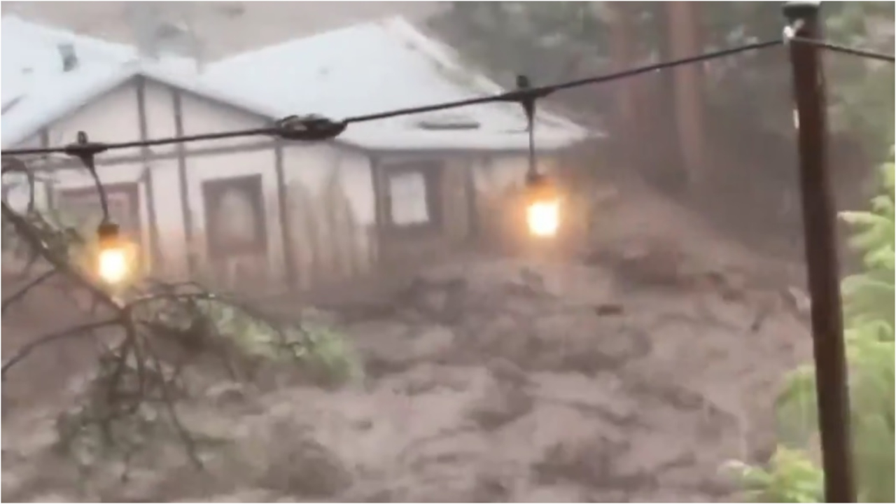 Se desborda el río Ruidoso en Nuevo México, hay al menos 3 muertos