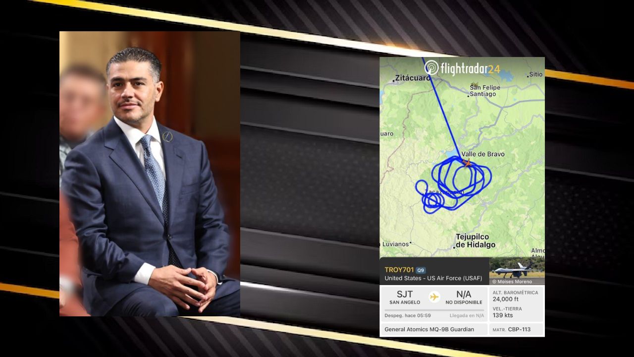 Sobrevuelo de dron es a petición del Gobierno de México: García Harfuch