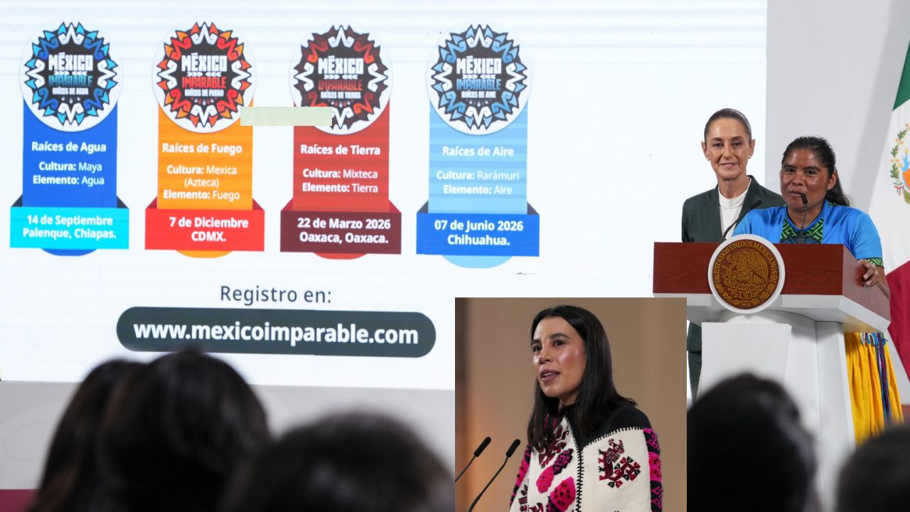 Presentan “México Imparable” un medio maratón en cuatro estados y CDMX