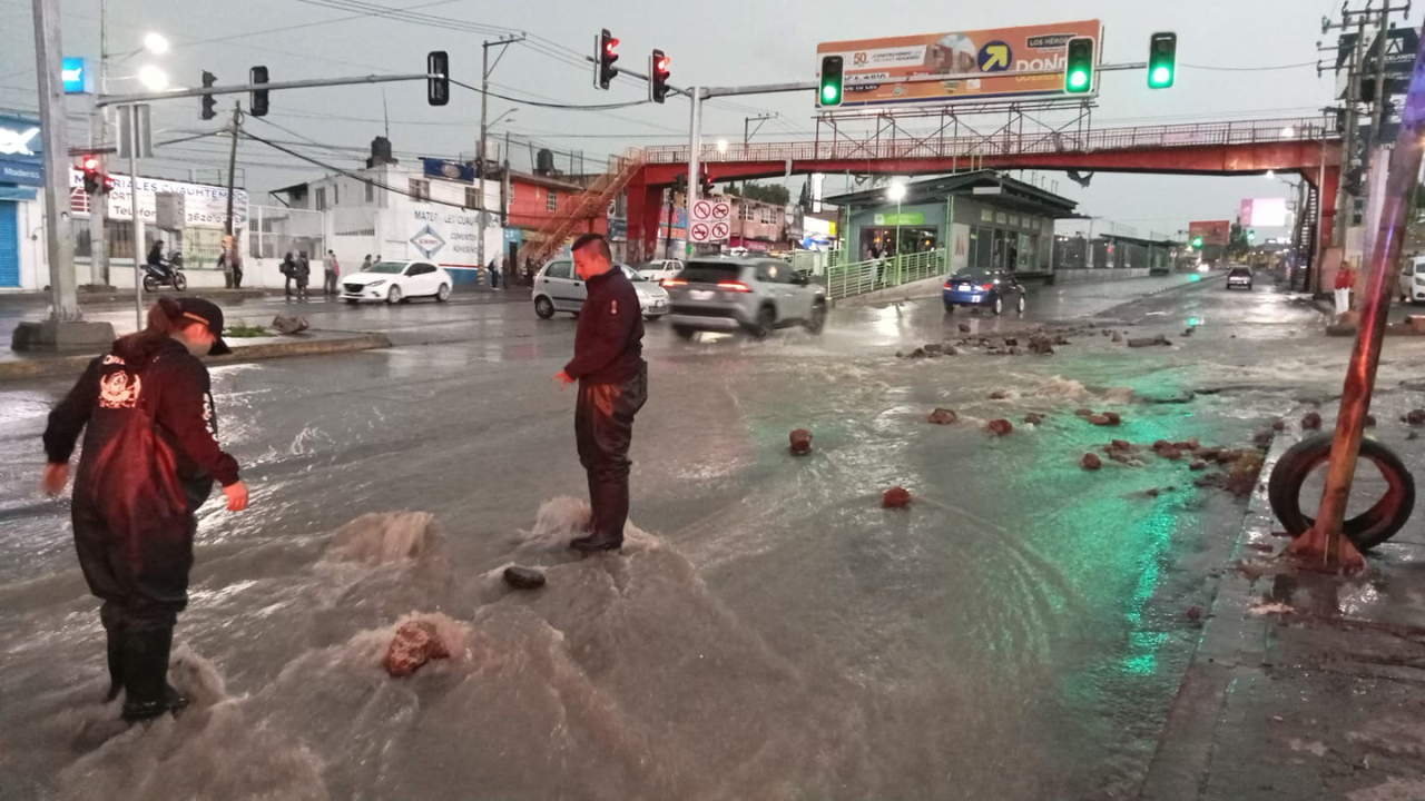 Activan Operativo Tormenta en Ecatepec 