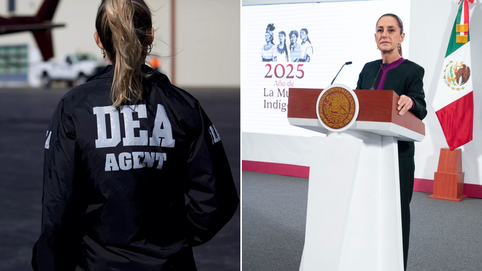 Sheinbaum niega acuerdo con la DEA