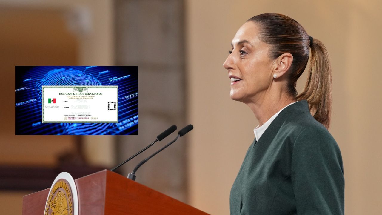 La CURP biométrica será opcional y gratuita: Sheinbaum