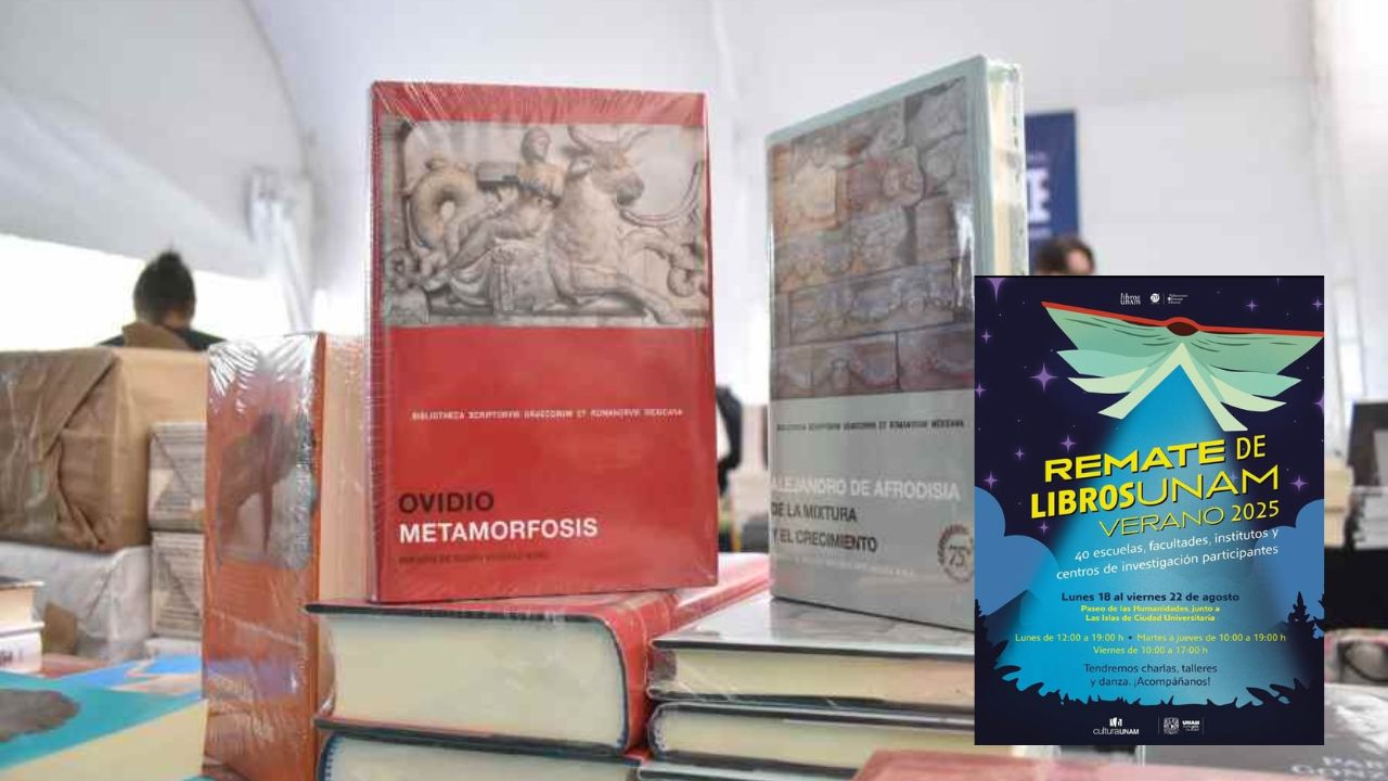 La UNAM llevará a cabo el remate de libros