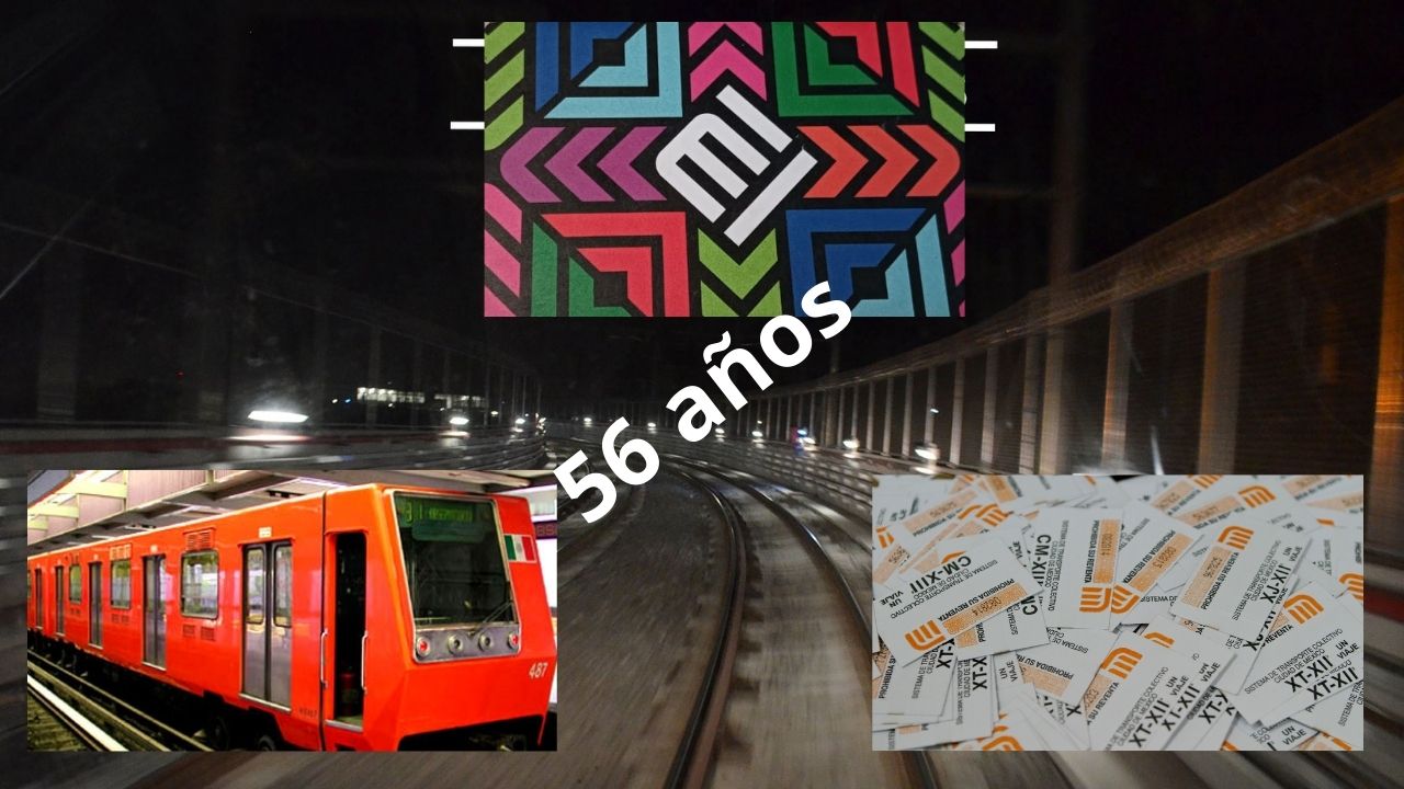 ¡El Metro está de fiesta! Este 4 de septiembre cumple 56 años