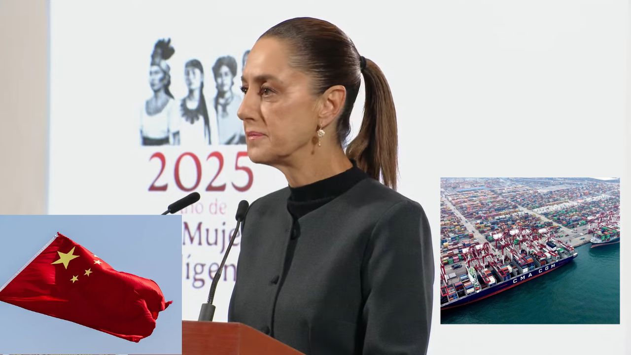 Sheinbaum propone mesa de trabajo con China por aranceles