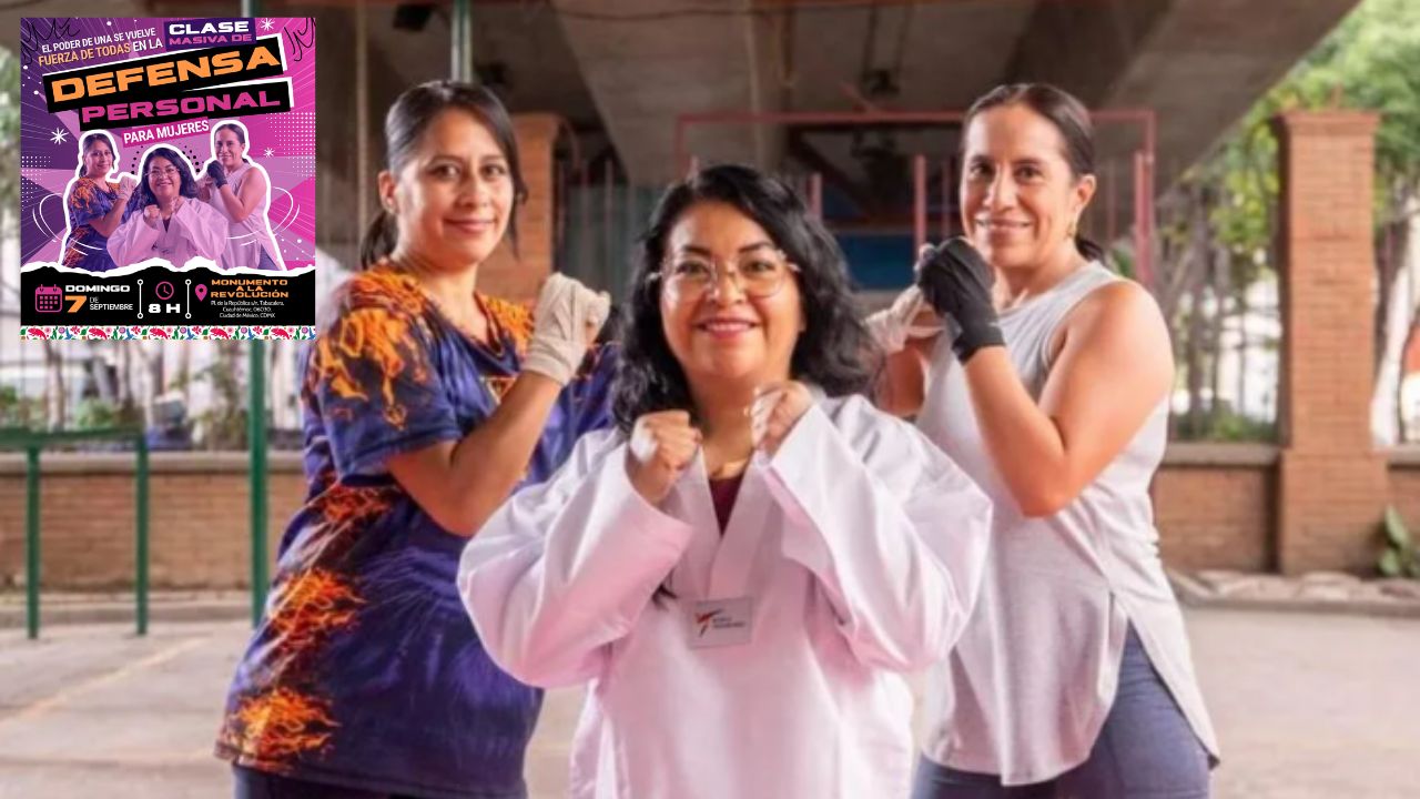 ¡Únete a la clase masiva de defensa personal!