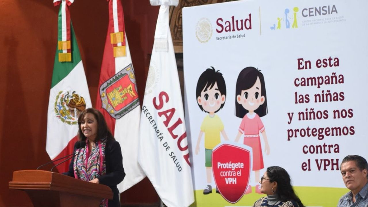 Inicia Campaña Nacional de Vacunación contra VPH