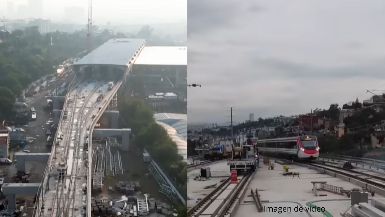 Tren El Insurgente ya realiza pruebas en Observatorio