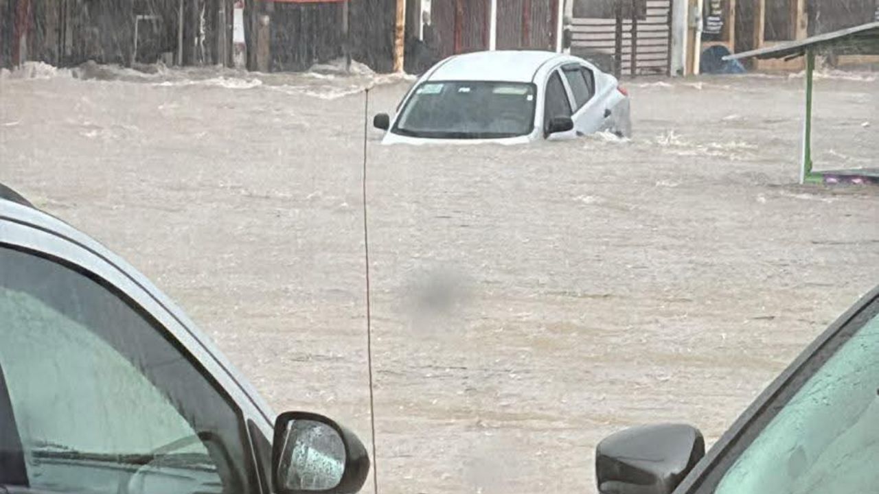 Matamoros bajo el agua