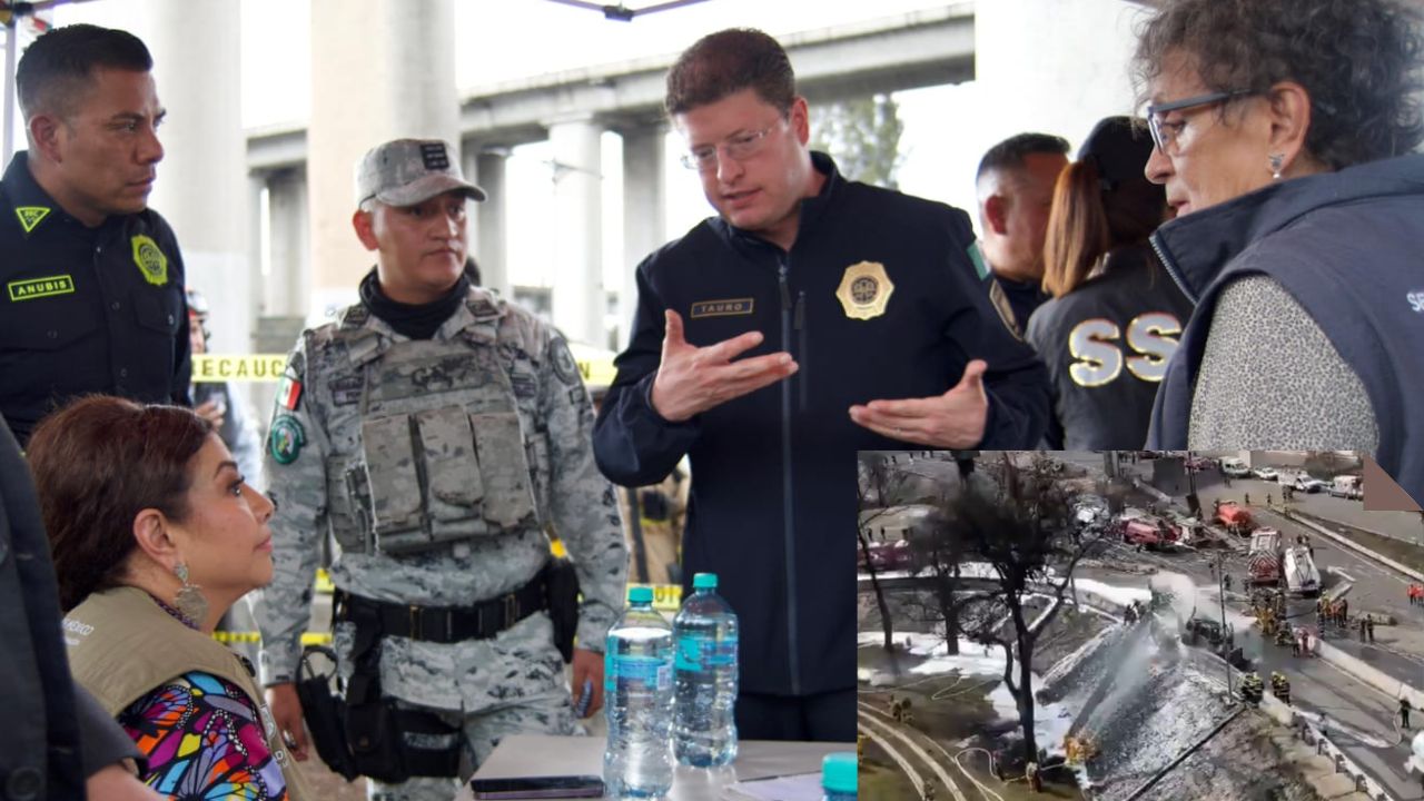 Confirma Clara Brugada 57 heridos por explosión de pipa