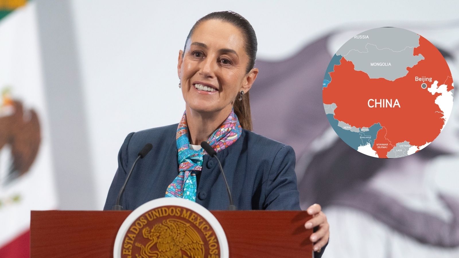 Sheinbaum va por aplicar aranceles a China