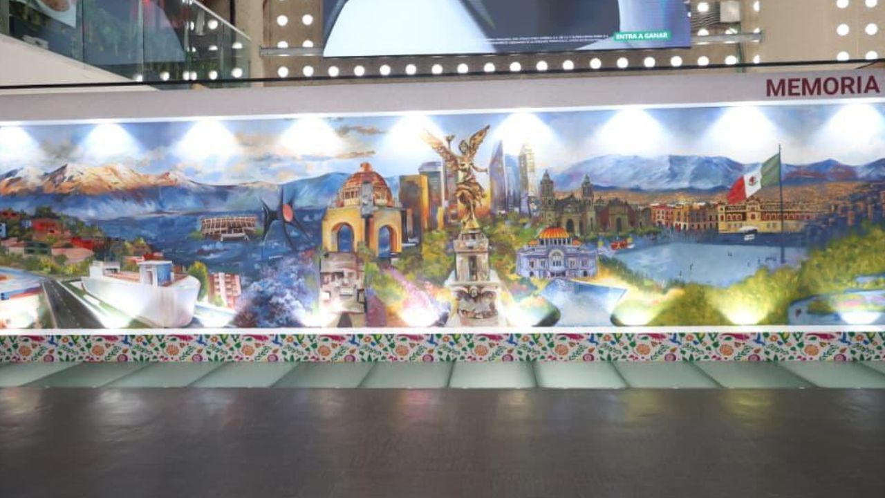 ¡El AICM ya tiene un nuevo mural urbano!