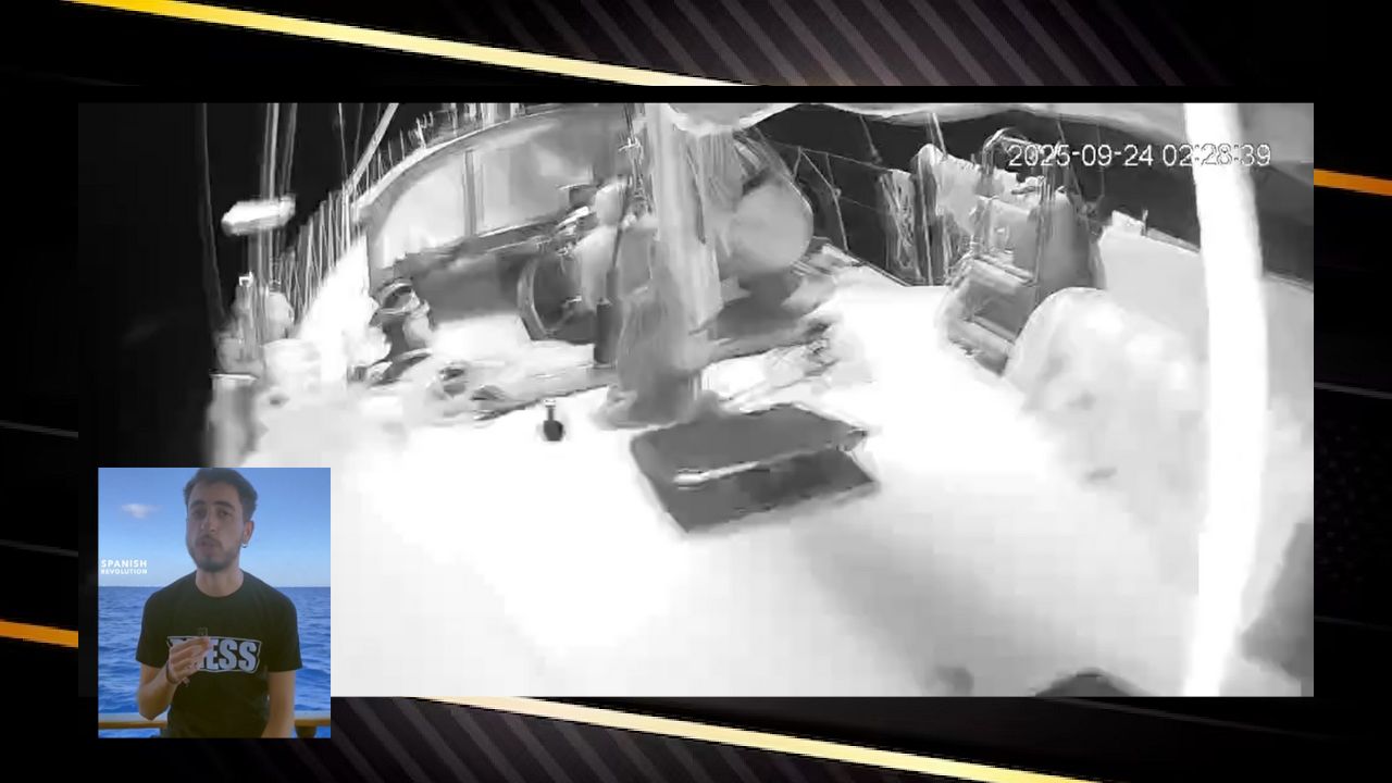 Denuncian ataque de Israel con drones a flotilla de ayuda rumbo a Gaza