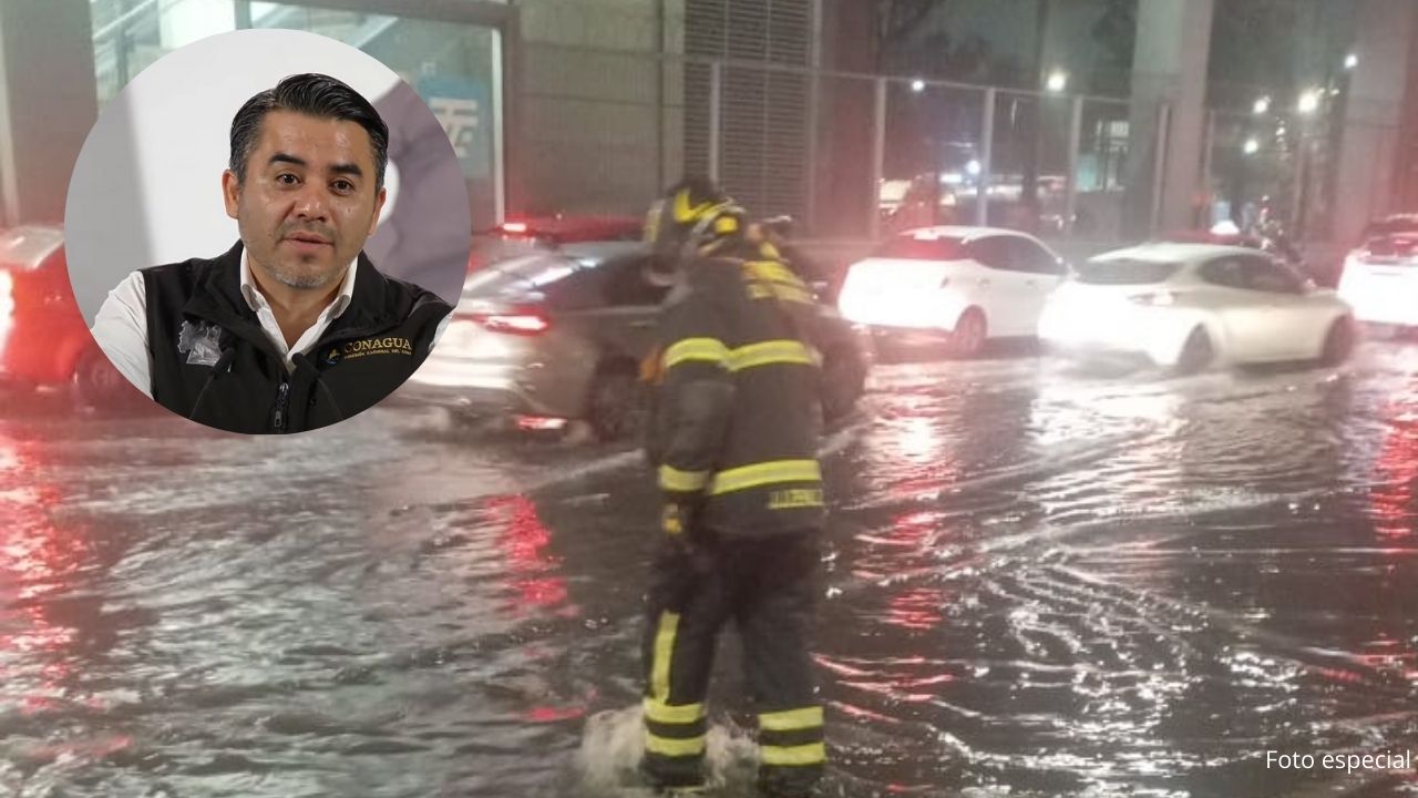 Lluvia del sábado la más fuerte en décadas: Conagua