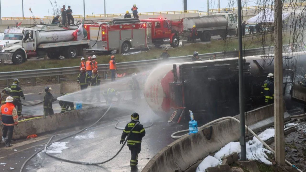 Exceso de velocidad causó estallido de pipa en La Concordia