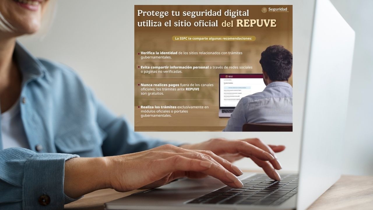 ¡Cuidado! Detectan páginas falsas que suplantan al Repuve
