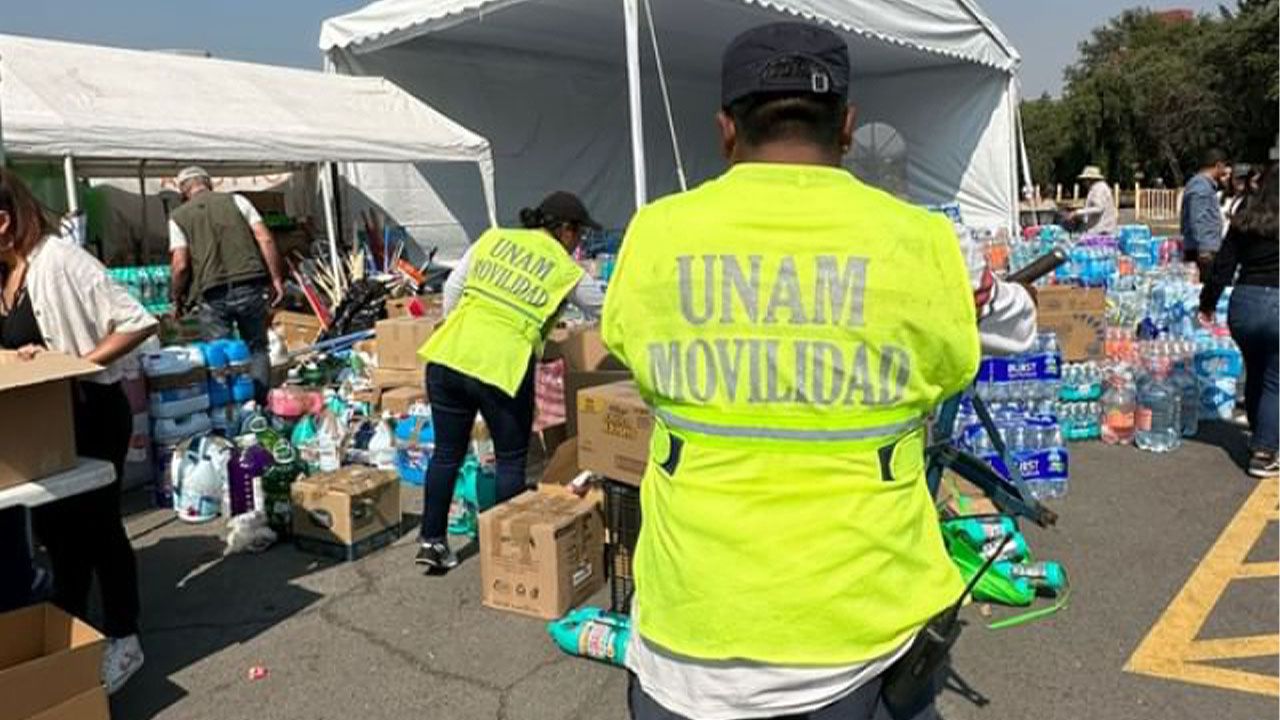 UNAM abre Centro de Acopio en el Estadio Olímpico Universitario