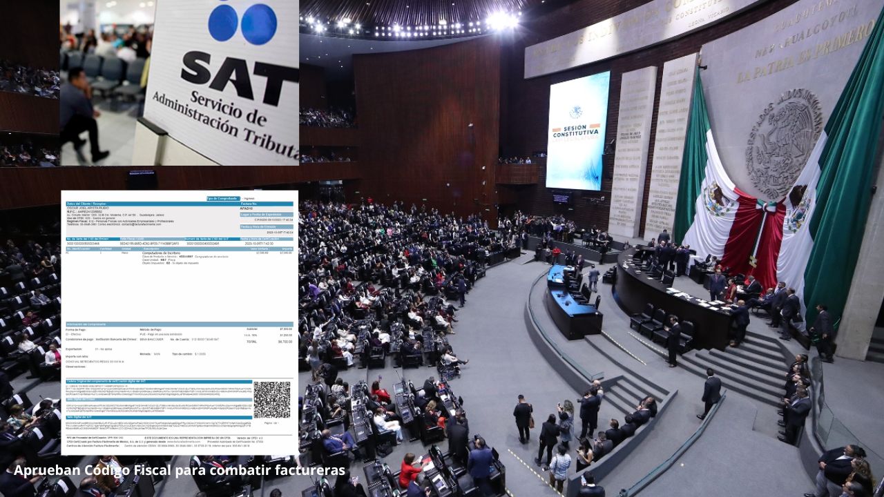 Diputados aprueban Código Fiscal para combatir factureras