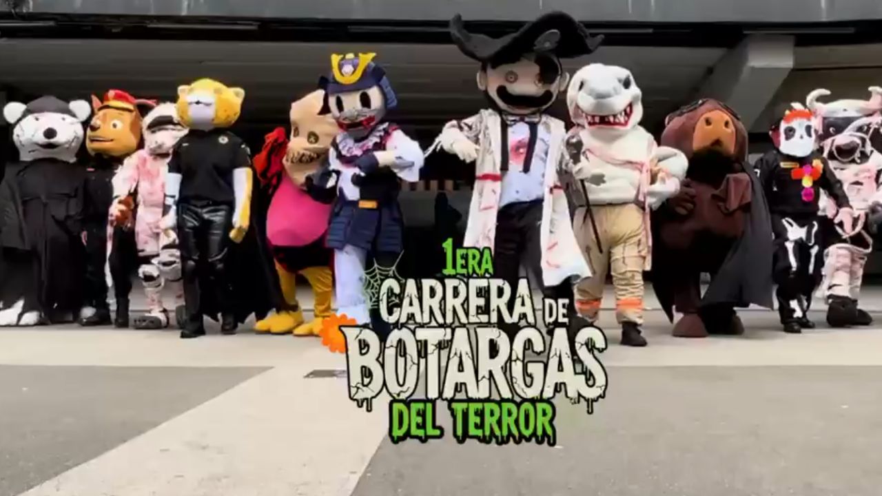 ¡Corre por tu vida! Llega la Carrera de Botargas del Terror 