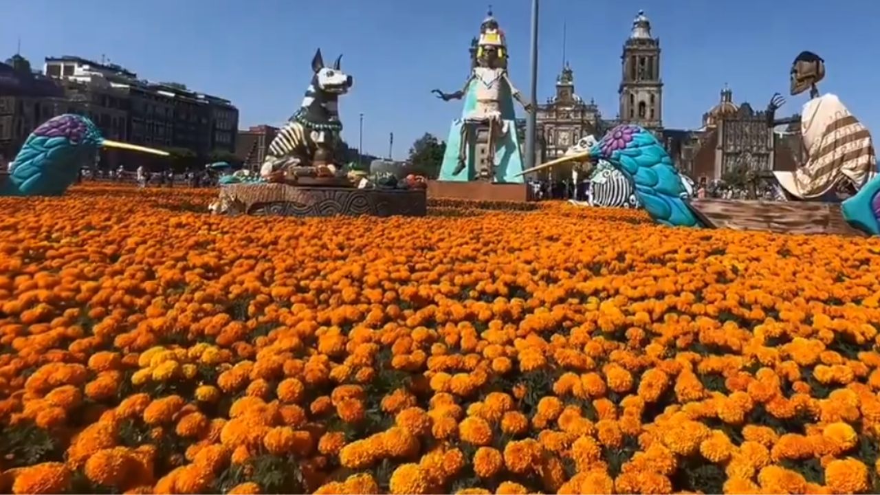 La CDMX se llena de color por Día de Muertos