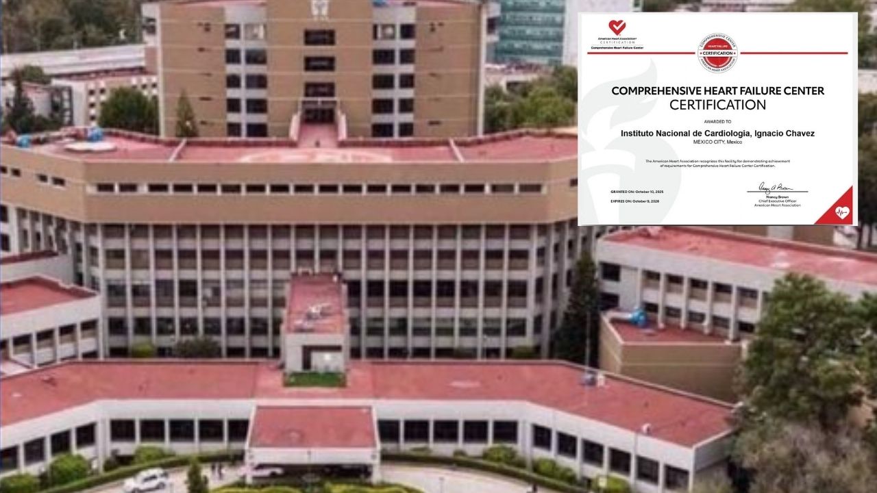 Instituto Nacional de Cardiología recibe certificación