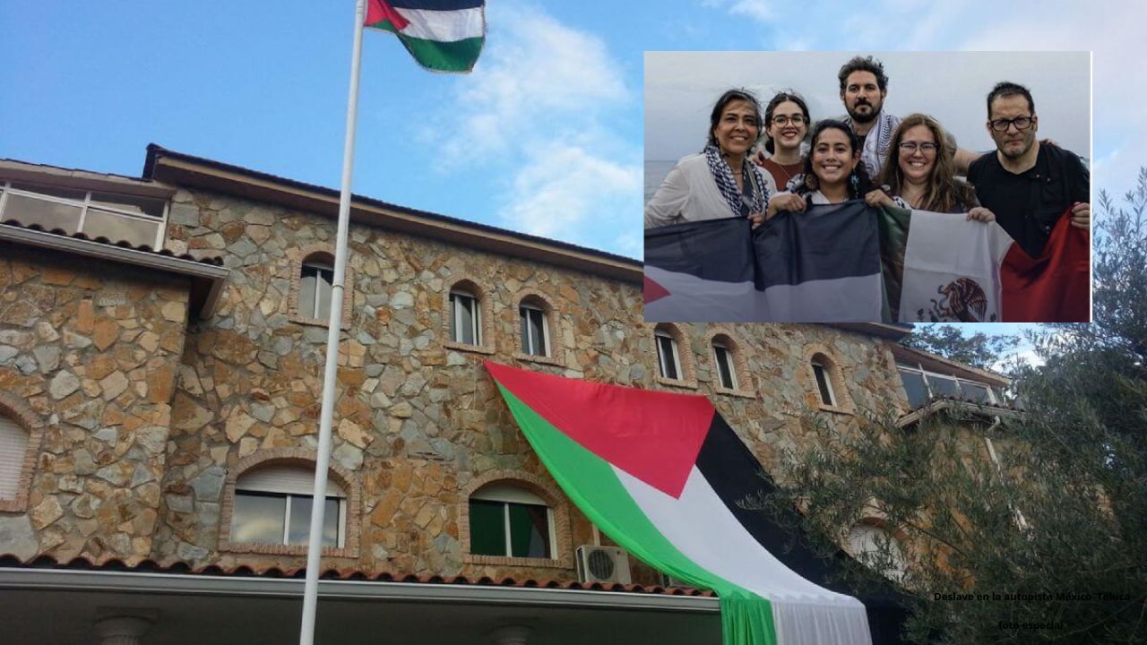 Celebra embajada de Palestina repatriación de mexicanos