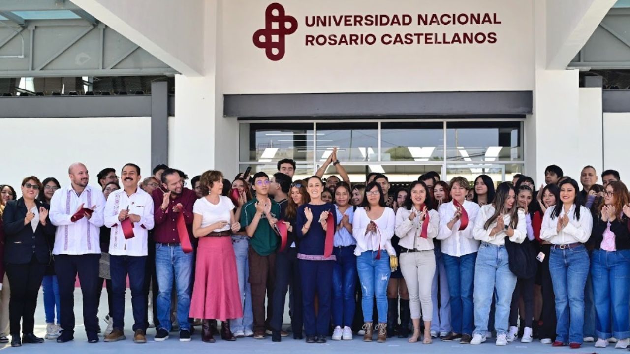 Inauguran la Universidad Rosario Castellanos en Chalco 
