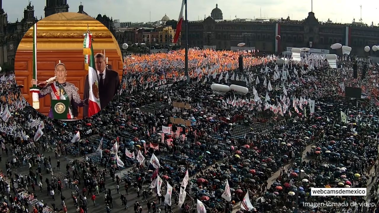 Por evento de Sheinbaum cierran la estación Zócalo