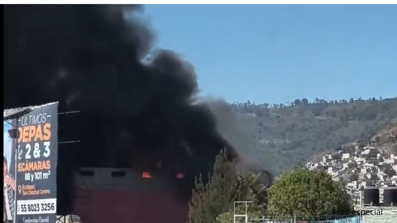 Suspenden servicio del Mexicable por incendio