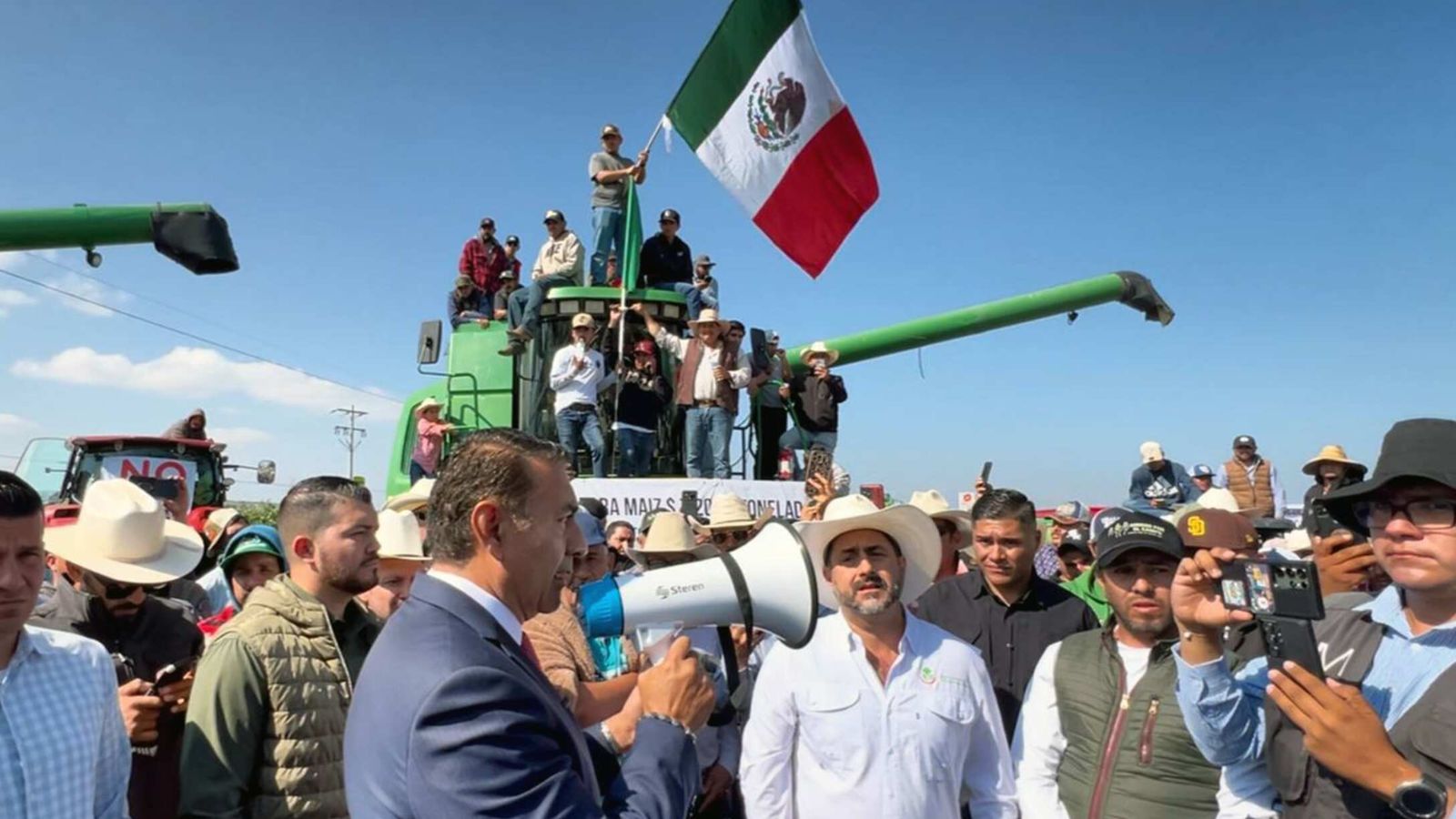 El diálogo con agricultores se mantiene: Sheinbaum