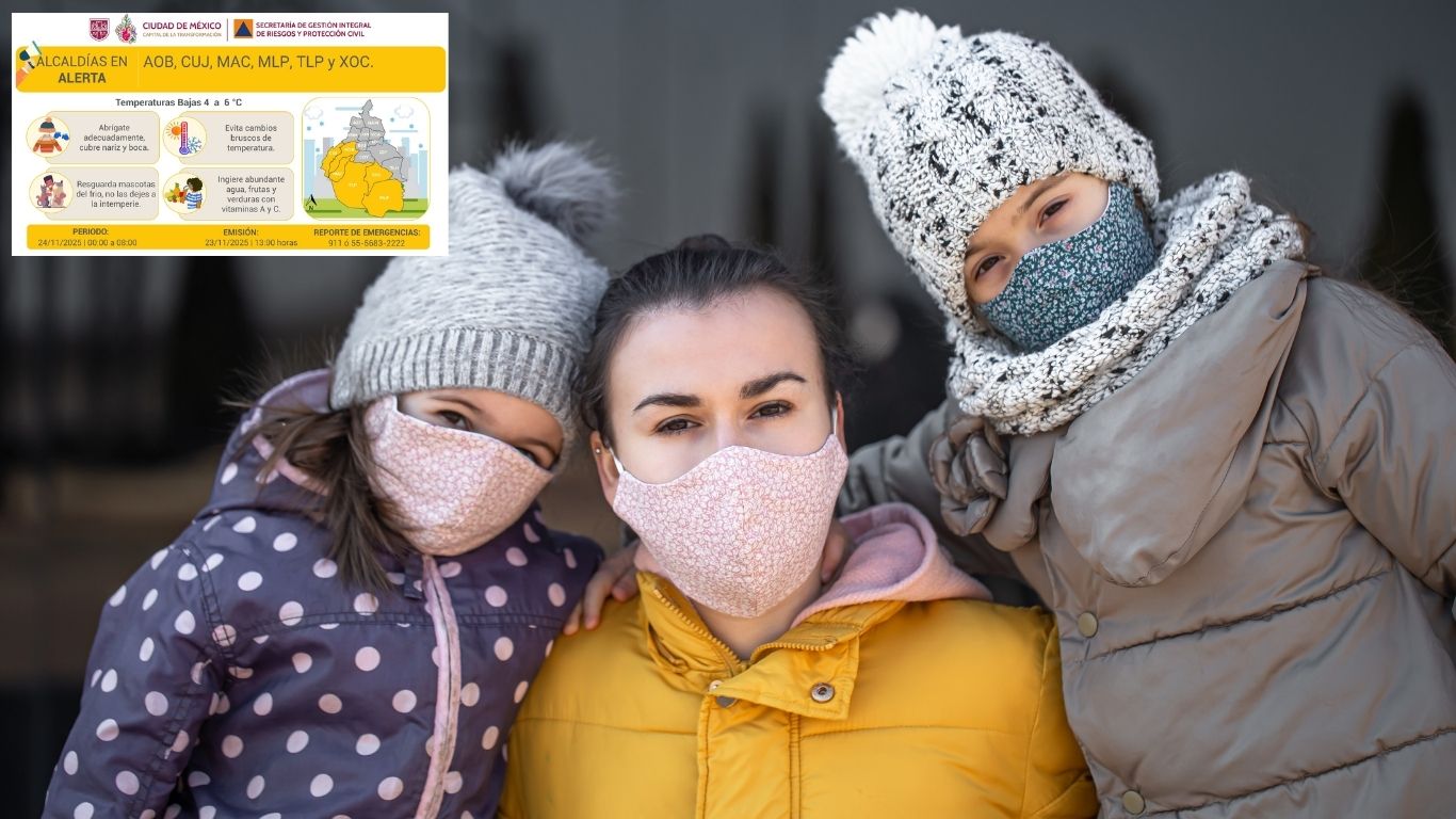 ¿Frío en tu alcaldía? Revisa si aplica la Alerta Amarilla