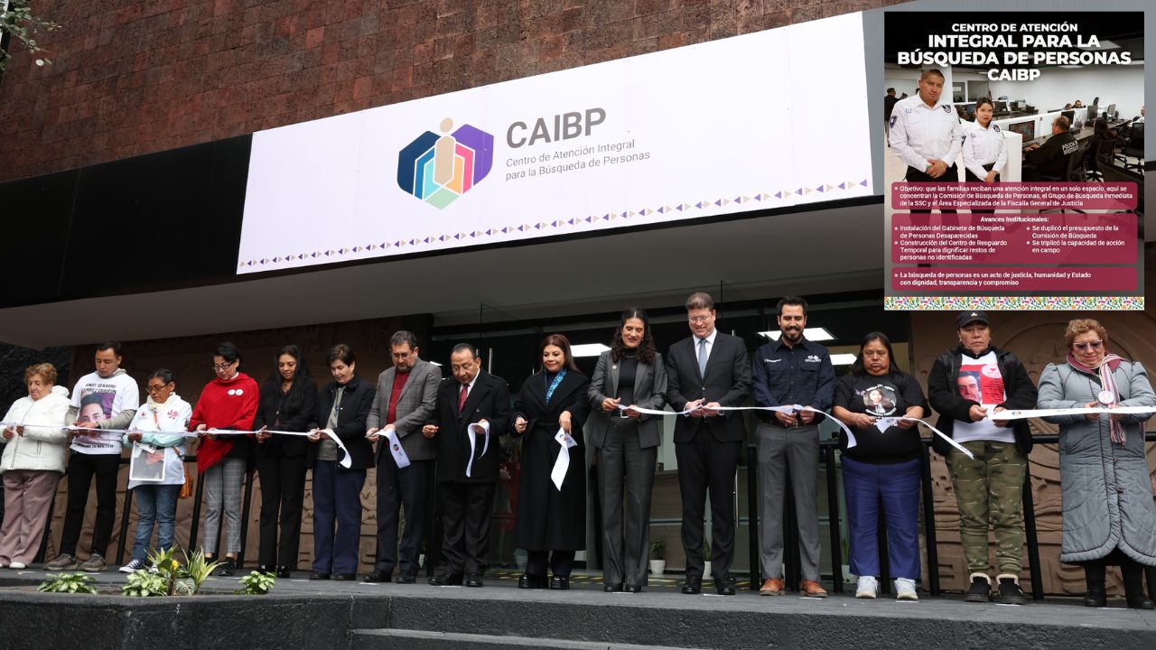 En marcha Centro Integral de Búsqueda en CDMX