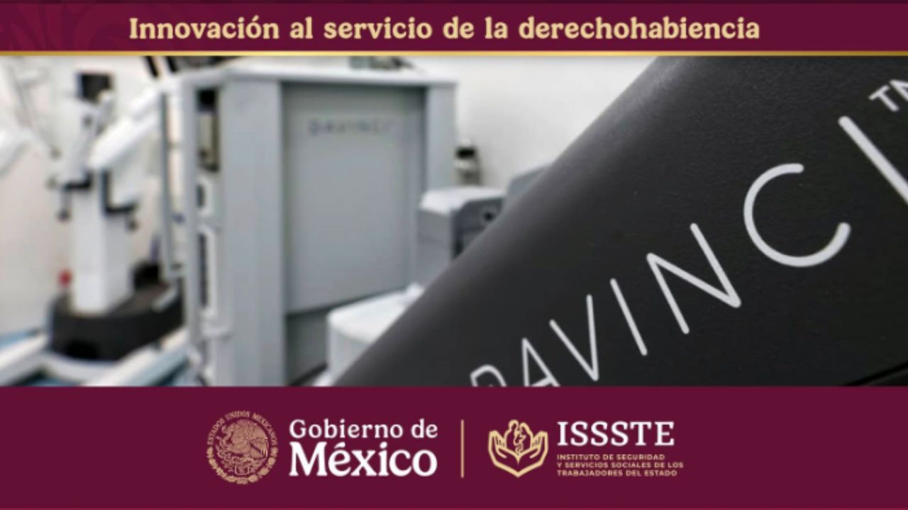 El ISSSTE inaugura su primera unidad de cirugía robótica en CDMX