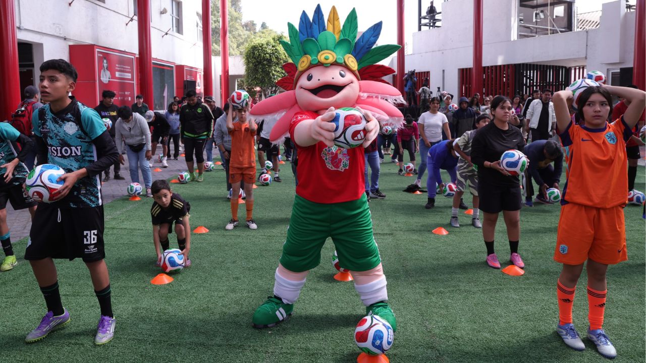Presentan a la mascota de la CDMX para el Mundial 2026