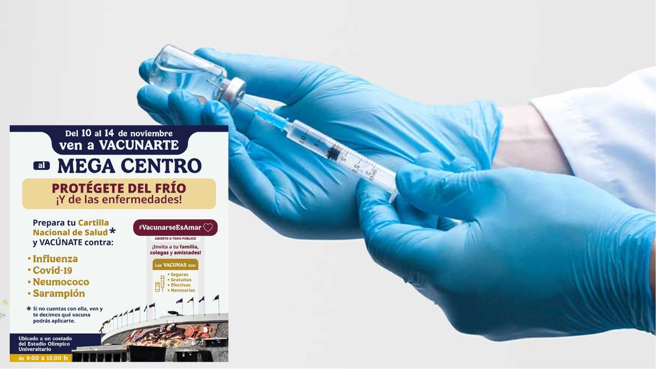 Arranca Mega Centro de Vacunación en CU