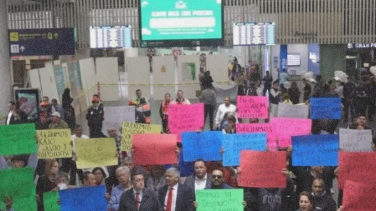 Si piensa ir al AICM, salga con tiempo 