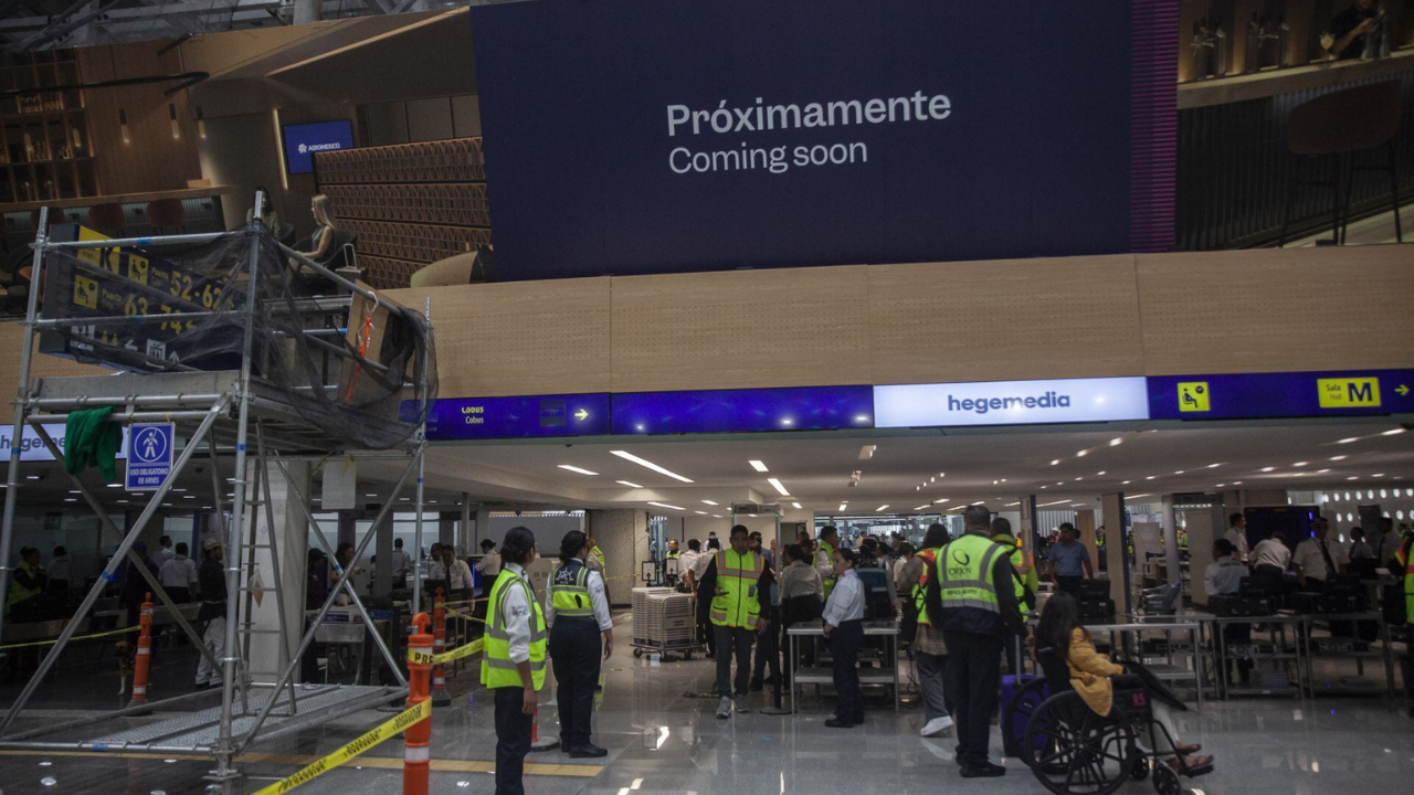 Obras mayores en el AICM terminarán antes del Mundial 2026