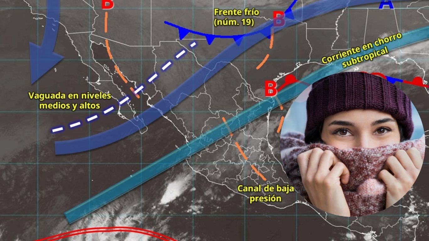 ¡Se viene el frente frío 19!